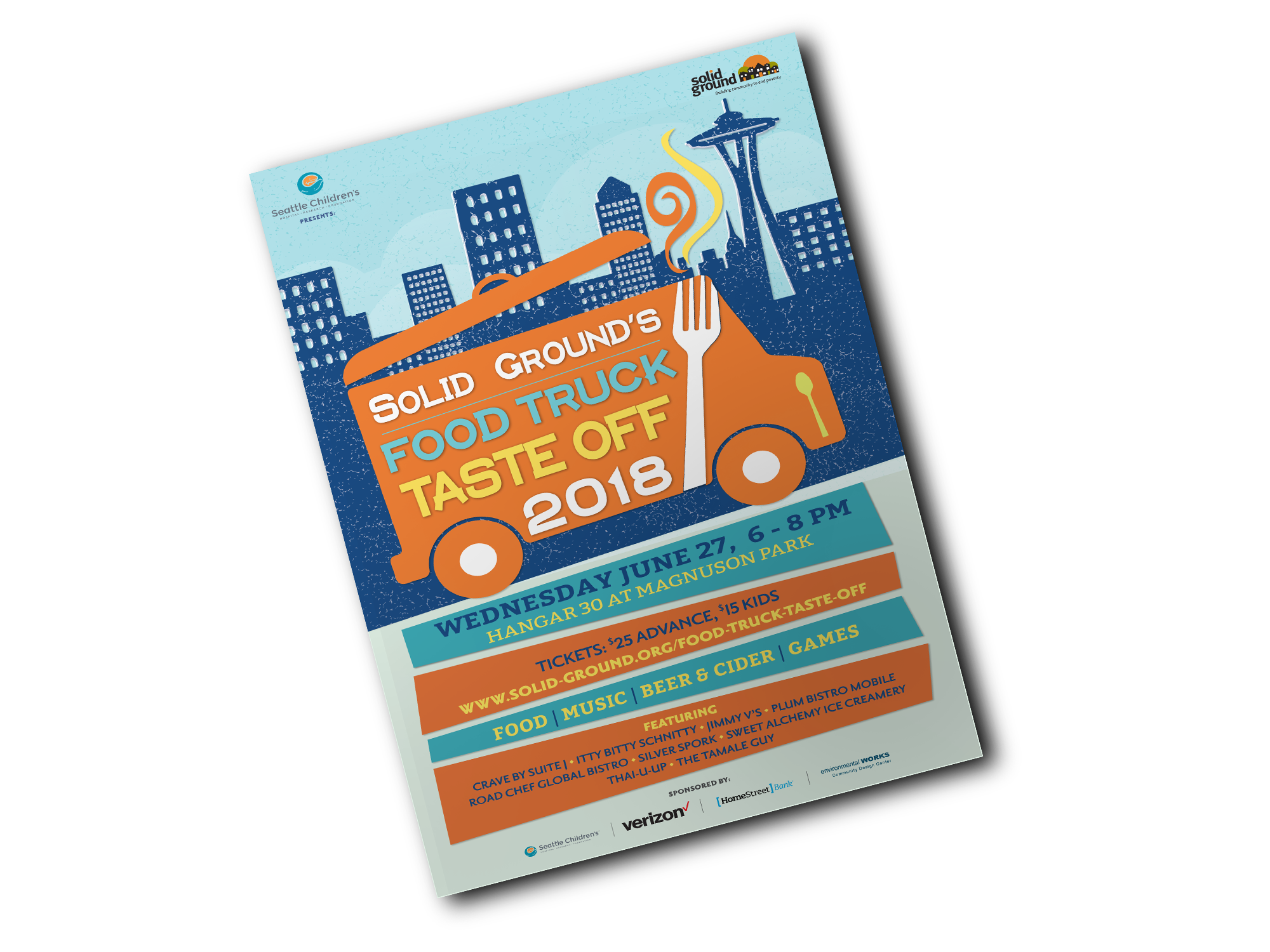 Solid Ground Food Truck Taste Off poster